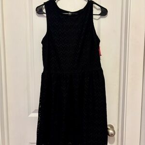 Xhilaration Black Lace Kids Dress